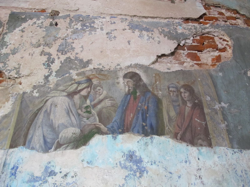 старицкие пещеры,Старица,село Красное, церковь Фельтена 