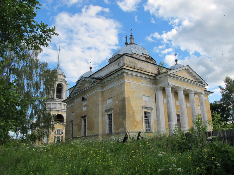 старицкие пещеры,Старица,село Красное, церковь Фельтена 