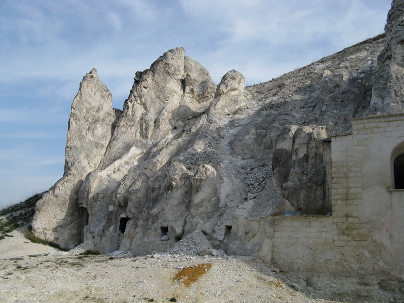 Дивногорский заповедник, Малые Дивы,меловые скалы,пещерные монастыри