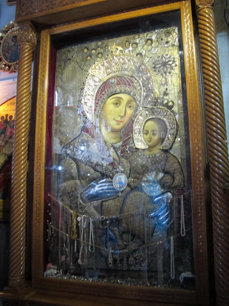 улыбающаяся Богоматерь 