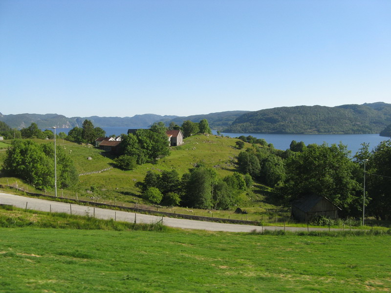 Берген, Ставангер, Лисефьорд